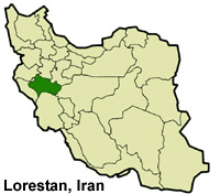 Lorestan-Iran-Map